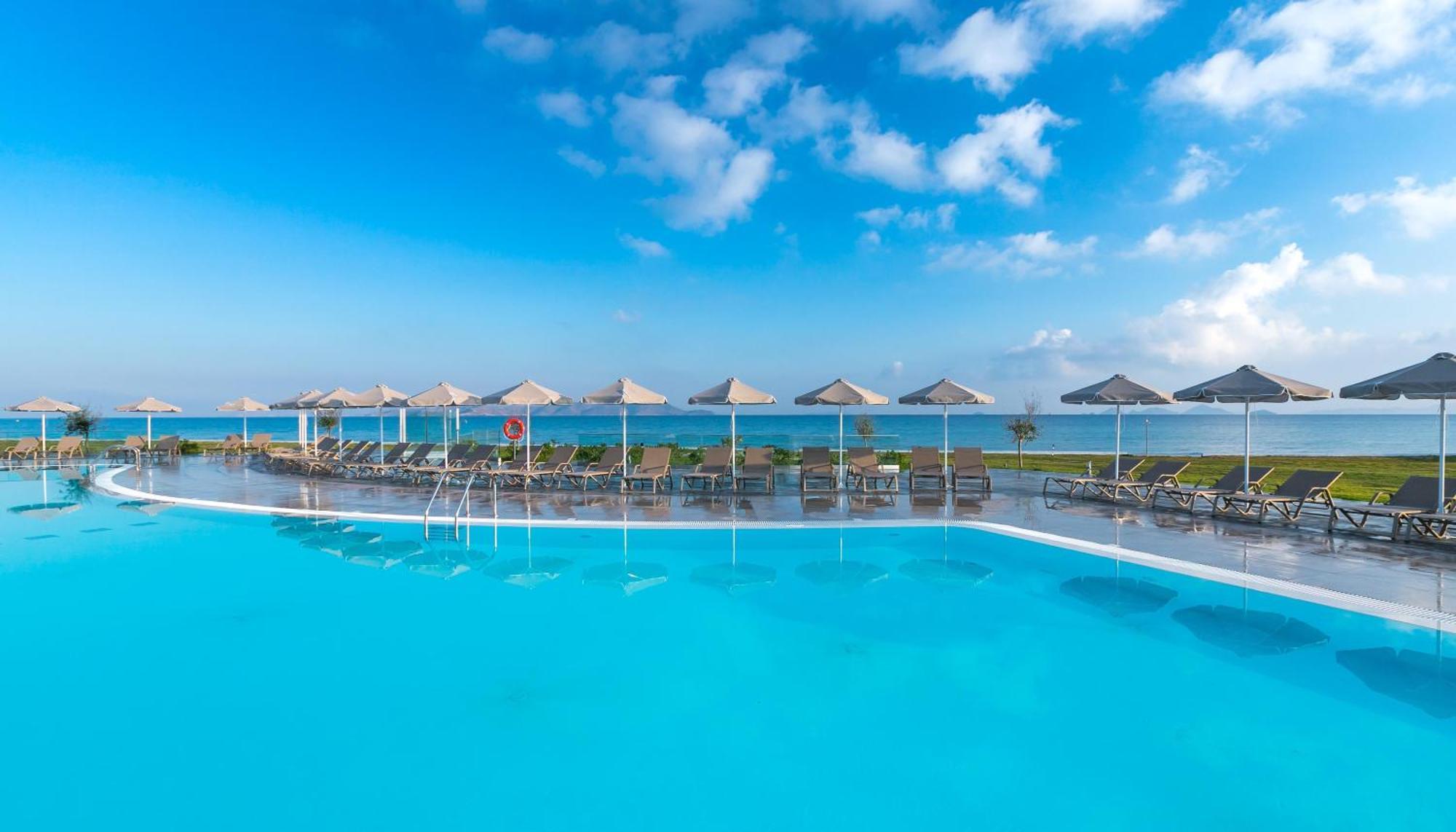 The Aeolos Beach Hotel Kosz Kültér fotó